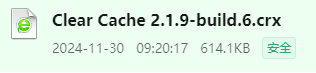 Clear Cache