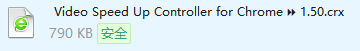 Video Speed Up Controller for Chrome