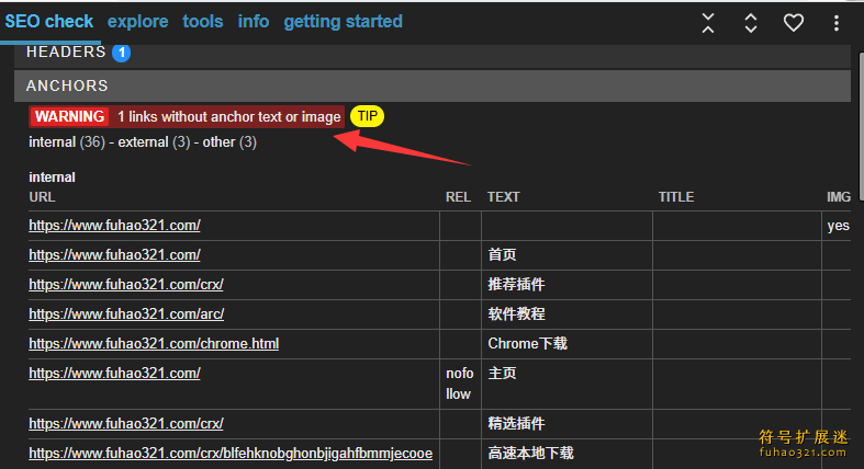 META SEO inspector