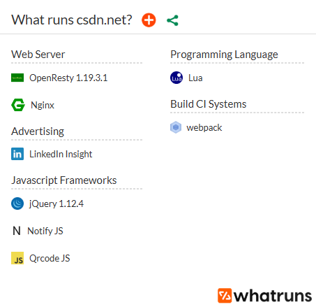 WhatRuns