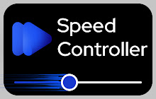 Video Speed Up Controller for Chrome