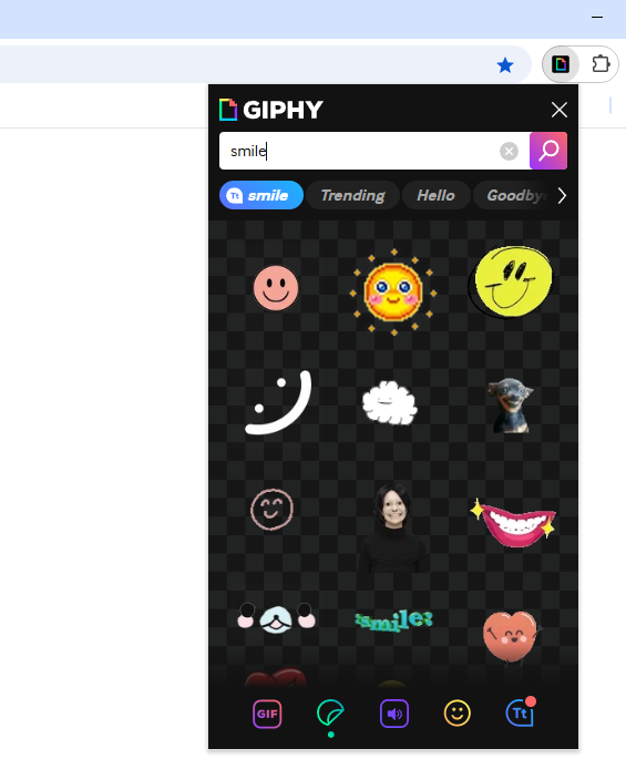 GIPHY for Chrome