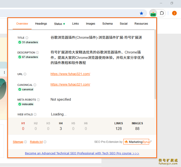 SEO Pro Extension
