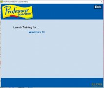 Professor Teaches Windows 10