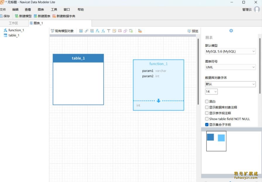Navicat Data Modeler Lite