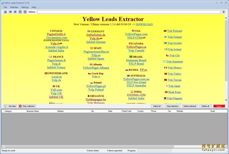 Yellow Leads Extractor