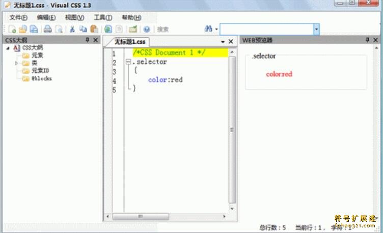 Visual CSS