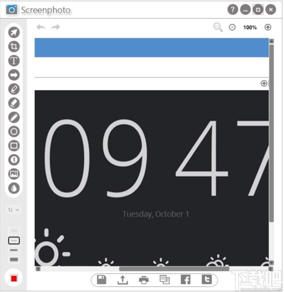 Screenphoto