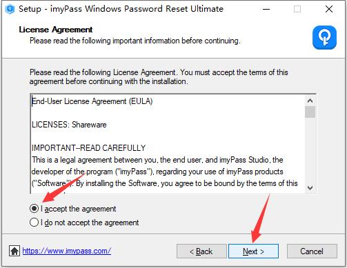 imyPass Windows Password Reset Ultim