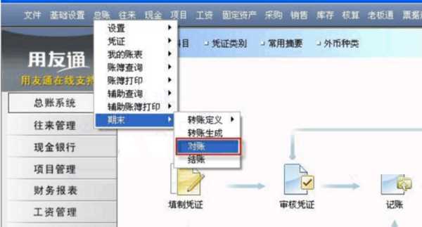 用友t3财务通