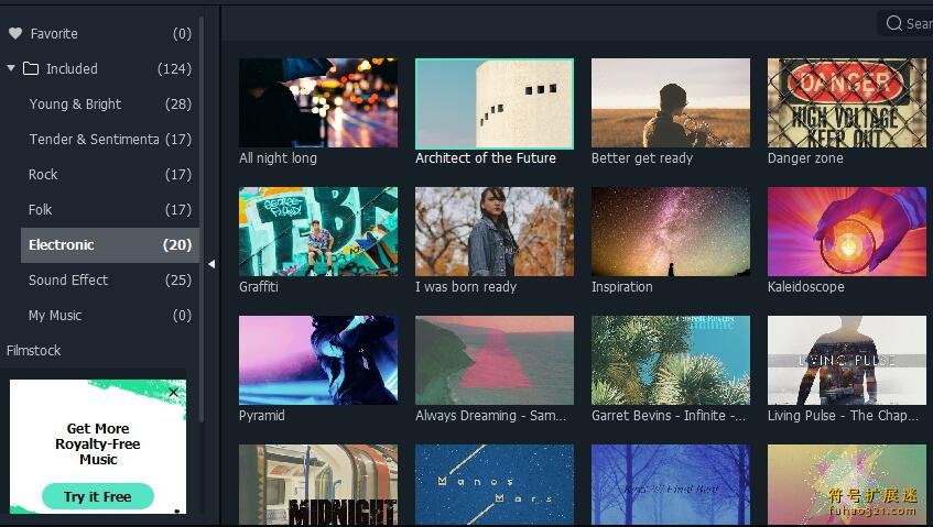 Filmora特效包 v10