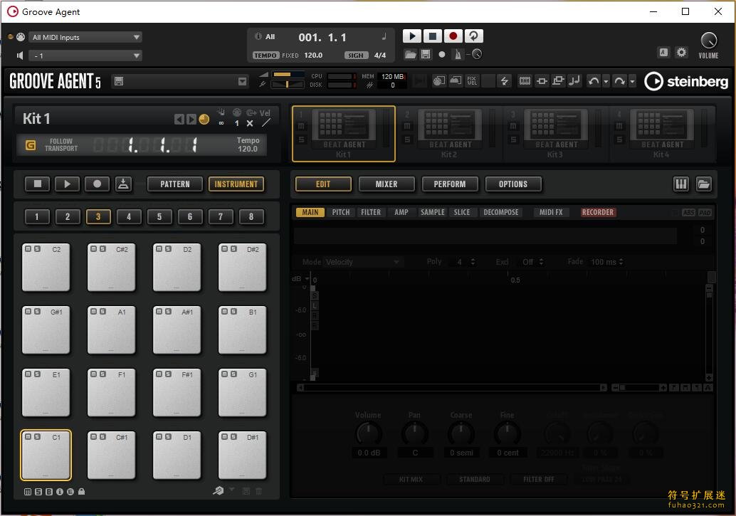 Steinberg Groove Agent