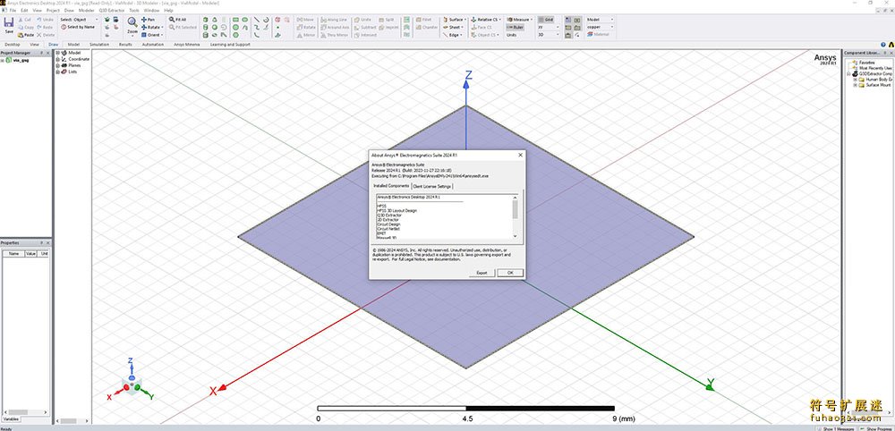 ANSYS Electronics Suite 2024