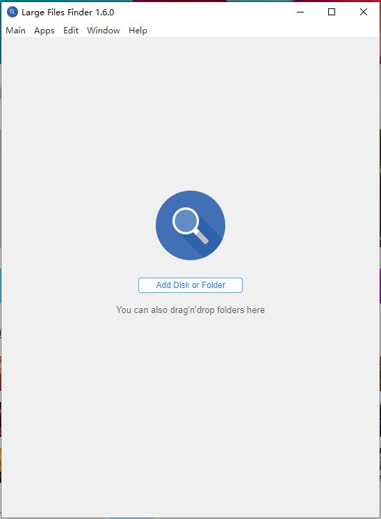 Large Files Finder