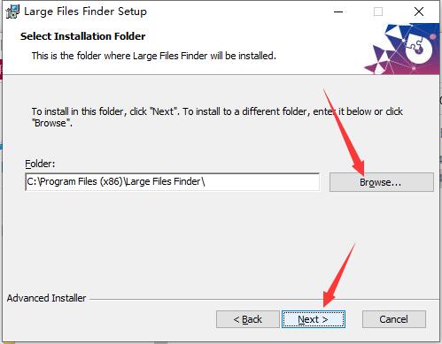Large Files Finder