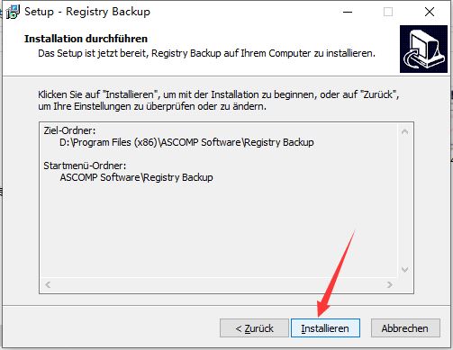Registry Backup