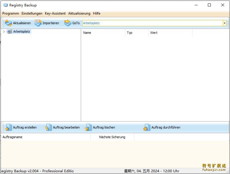 Registry Backup
