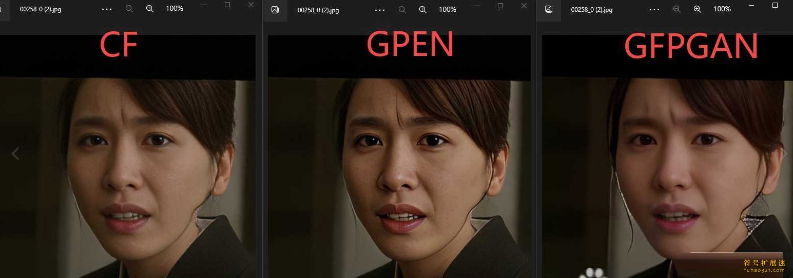 人脸清晰化神器codeformer