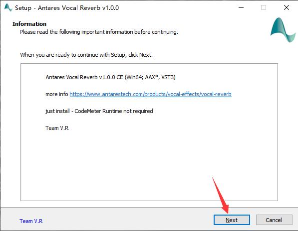 Antares Vocal Reverb