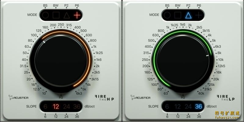 Acustica Audio Fire Filters