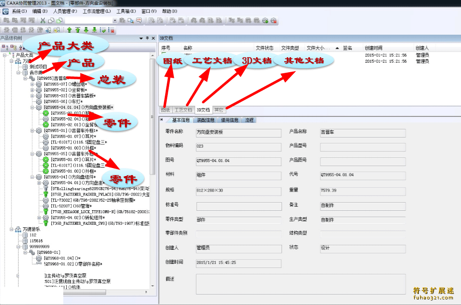 CAXA PLM 协同管理