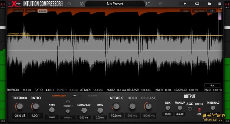 aiXdsp Intuition Compressor