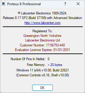 Proteus 8.17 Pro