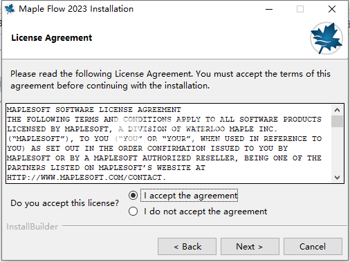 Maple Flow 2023