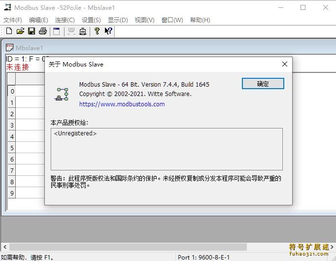 Modbus slave
