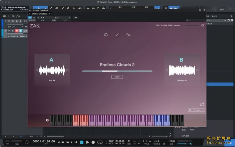 Zak Sound Endless Clouds 2