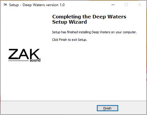  Zak Sound Deep Waters