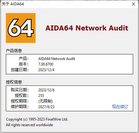 AIDA64 Network Audit